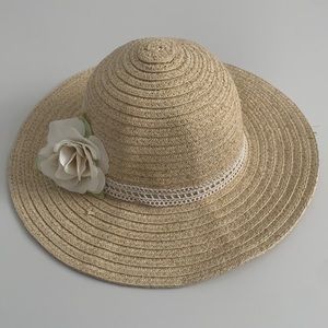 Toddler girl beach hat